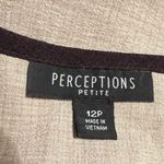 Perceptions Vintage  Petite 2 Piece Suite‎ Jacket & Top Set Photo 10