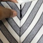 Shelby & Palmer  Women’s Striped Dress - Size 14 - Black/White Photo 4