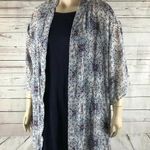 Wall Flower Sleeveless Kimono Dress NWT 1X Photo 0