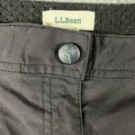 LL Bean Cargo Pants Women 18 Straight Leg Black Hiking Travel Outdoors Utility Photo 11