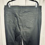 Wallflower Luscious Curvy Fit Straight Black Jeans Sz 18 Plus Short (38 x 27.5) Photo 5