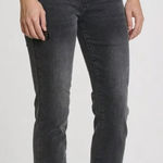 Pistola  Charcoal Nero Monroe High Rise Button Fly Slim Jeans Size‎ 25 Photo 0