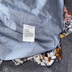 American Eagle Floral Button-Front Puff Sleeve Tie-Back Mini Dress XS Photo 10