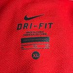 Nike Dry Fit Sweatshirt Funnel Neck Red Women's Size XL Gorpcore Photo 4