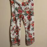 Becca by Rebecca Virtue Floral Crochet Lace Slit Wide Leg Swim Cover Size Small Photo 6