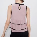 ZARA Ruffle Knit Sparkle Sweater NWT Photo 1