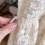 Rue 21 Romantic Lace Top Semisheer Peplum Womens Medium Nylon Photo 11