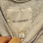 No Comment Classic Gray Crewneck Men's Sweater Photo 1
