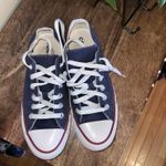 Converse All-Star Shoes Men 5 Women 7 Unisex Blue White Multi Tongue Casual Y2K Photo 2