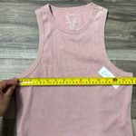 Olivia Rae Pink Fitted Tank Top with Smooth Texture Photo 4