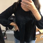 ZARA Black Boho Top Photo 0