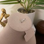 Sterling Silver SIZE 8 925 Stackable Dazzling Cubic Zirconia Ring Photo 6