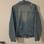 Urban Republic Light‎ Blue Distressed Denim Jacket Size XL Photo 3