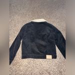 Pull & Bear  denim jacket with fur inside Photo 2