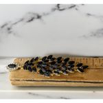 None Black Crystal Statement Earrings NEW Photo 1