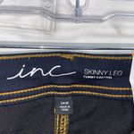 INC Dark Wash Side Stripe Skinny Jeans With Tummy Control Plus Women's 24W Blue Photo 1
