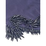 Cult Gaia Arvid Short Knit Skirt in Evening Blue X-Small New Womens Beaded Mini Photo 9