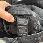 J Brand Low Rise Skinny Crop Distressed Black Jeans Size 27 | Edgy Minimalist Photo 8