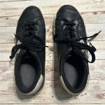 Skechers  Black Fashion Sneakers Size 8 Silver Star Glitter Golden Goose Shoes Photo 3