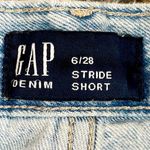 Gap  Denim Distressed Cut Off Jean Stride Shorts 6 Photo 2