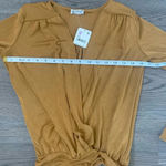 Free People  Turnt Bodysuit - Size XS - Golden Nugget‎ - NWT Photo 5