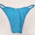 l*space L* Jay Bikini Bottom Bitsy Cut in Aqua Blue Size XS NWT Photo 2