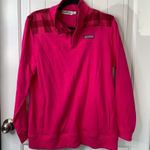 Vineyard Vines  hot pink barbie core plaid pullover sweatshirt size XS preppy‎ Photo 0