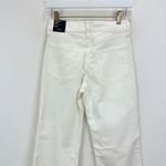 J.Crew Petite Wide Leg Cropped Jean All Day Stretch White Stretch US 25 P NWT Photo 7