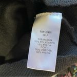 FATE CURVE Velvet Sleeve Top Black Size 1X Photo 4