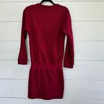 Lacoste  Women’s 36 Maroon Long Sleeve Dress Photo 4