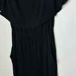 BB Dakota NWT Black Claudette Off Shoulder Oversized Jumpsuit Size Large Photo 4