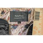 RolyPoly M Embroidered Souvenir Bomber Jacket Black Size M Photo 2