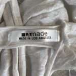 LA Made  White Lightweight Back Detail Tee XS New Photo 56