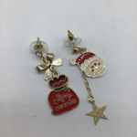 New Christmas SantaClaus gift bag fashion earrings Red Photo 10