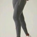 Athleta Sold  Rainier gray heathered tights leggings gray size 3X NWOT Photo 0