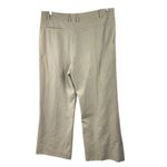 ZARA Women's Beige Khaki Tan High Waisted Wide Leg Trousers Pants Size XXL Photo 2