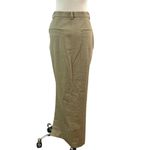 NANUSHKA Edena Skirt in Pebble Large New Womens Long Maxi Chinos Khaki Tan Photo 7