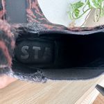 STAUD | NWOT Palamino Animal-Print Fur Chelsea Booties $425 Size 39 Photo 5