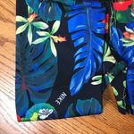 Nike  Black/Blue Paradise Pattern Legging Photo 3