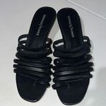 Donald J. Pliner Women's Black Strappy Sandals kitten heel Size 6.5 Photo 0