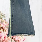 Vervet Verve Flare Jeans Blue with Distressed Details Photo 3