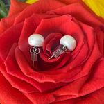 A New Day  earrings sterling silver nickel free faux pearl jewelry New Photo 0