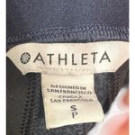 Athleta  Venice heathered pintuck pull on pants navy Blue Size Small Photo 4