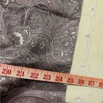 Talbots  Vintage Silk Blend Jacquard Paisley Skirt Size 10 New Dead Stock Pink Photo 3