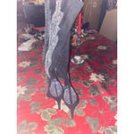 Cape Robbin Women's Cape Robbins Black Rhinestone Boots Size 7 Photo 2