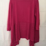 Lane Bryant Pink Knit bottom open cardigan Photo 4