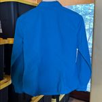 Worthington  Women’s Fitted Teal Blue Stretch Button-Down Shirt Size 10 Photo 5