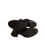 Paul Green  Boots Womens US 6.5 UK 4 Black Kendra Knee High Nubuck Buckle Lug Photo 5