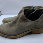 OTBT  Womens 6.5M Shoes Gray Leather Slip On Comfort Booties Photo 0