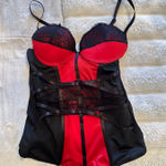 Spirit Halloween Red and black corset Halloween Photo 0